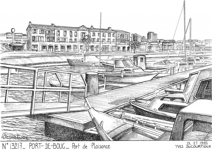 N 13217 - PORT DE BOUC - port de plaisance